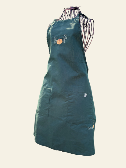 fall pumpkin apron